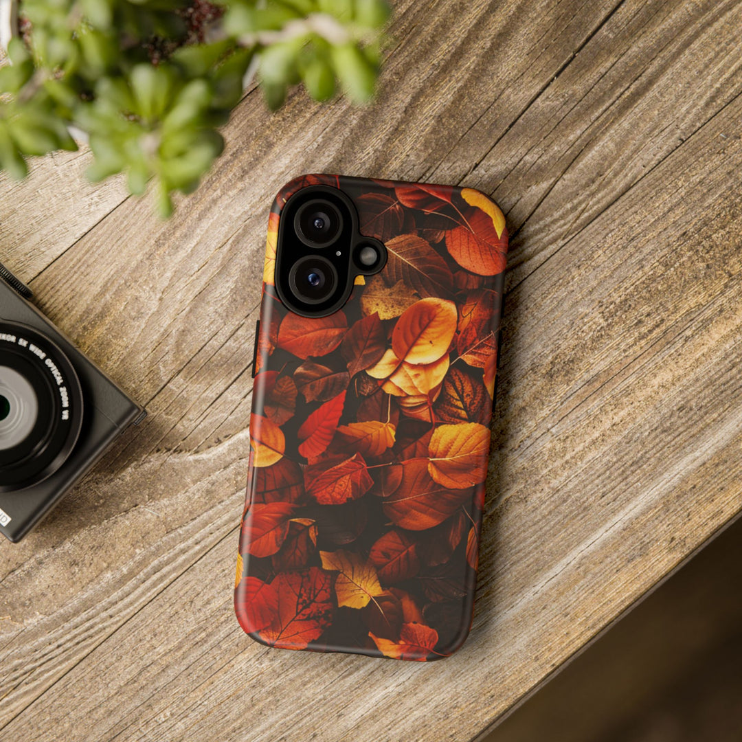Autumn Fall Leaves Gift for Her Cute Phone Case for, Samsung Galaxy S24, S23, S22, S21, IPhone 16 Case | Iphone 15, Iphone 14, IPhone 13 Case - Studio40ParkLane