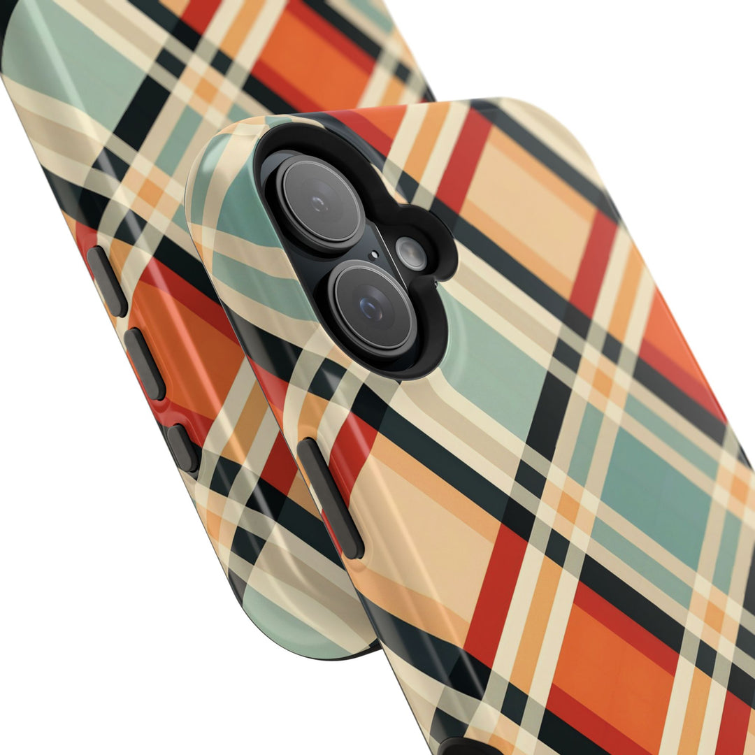 Checkered Plaid Magsafe Gift for Her Cute Phone Case for Iphone, | iPhone 16 | iPhone 15 Pro Max, Iphone 14 Pro Max, 13 12 11 10 9 8 7 - Studio40ParkLane