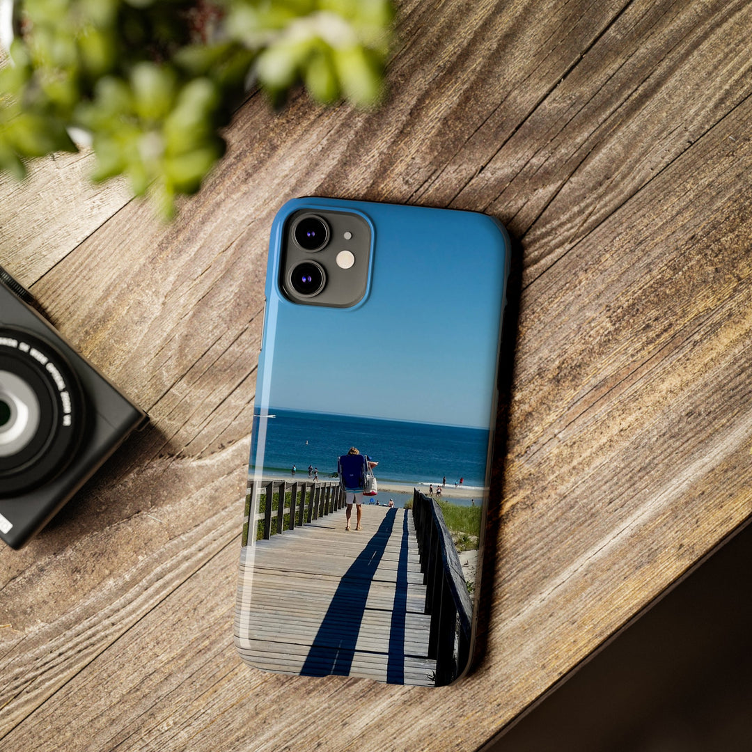 Slim Cute Phone Cases for Iphone - | iPhone 15 Case | iPhone 15 Pro Max Case, Iphone 14 Case, Iphone 14 Pro Max, Iphone 13, Summer Beach Walk - Studio40ParkLane