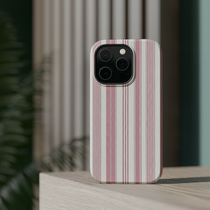 MagSafe Cute Phone Case, Coastal Striped Phone Case for iPhone 17 16 15 14 13 12 Pro Max, Samsung S26 S25 S24 Ultra case - Studio40ParkLane