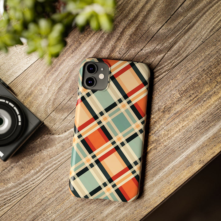 Slim Checkered Plaid Gift for Her Cute Phone Cases for Iphone 16 Pro Max | iPhone 15 Case | iPhone 15 Pro Max Case, Iphone 14, 13, 12, 11, 10, 8, 7 - Studio40ParkLane