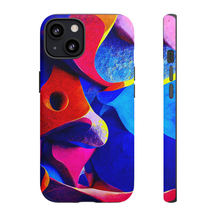 Impact Resistant, Abstract Shapes, Cute Phone Cases for Samsung S24, S23, S22, S21, IPhone 15 pro Iphone 14 pro Iphone 13 IPhone 12 Iphone 11 - Studio40ParkLane