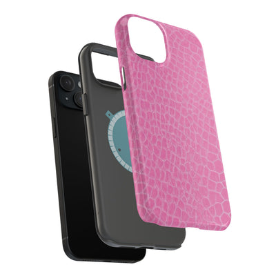 Non Leather Pink Color Pattern Magsafe Cute Phone Case for Iphone Gift for Her,  | iPhone 15 Case | iPhone 15 Pro Max Case, Iphone 14, Iphone 14 Pro Max, Iphone 13, Iphone 16