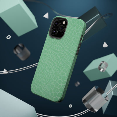 Non Leather Mint Color Pattern Magsafe Cute Phone Case for Iphone Gift for Her, | iPhone 15 Case | iPhone 15 Pro Max Case, Iphone 14, Iphone 14 Pro Max, Iphone 13, Iphone 16 - Studio40ParkLane