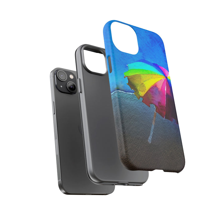 Cute Samsung Case | Cool Iphone Case | Summer Colorful Beach Parasol, Samsung S24, S23, S22, S21, IPhone 15 Case | Iphone 14 Case, Iphone 13 Case - Studio40ParkLane