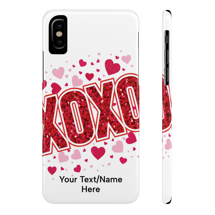 Slim Custom Personalized Valentine Love Gift for Her Cute Phone Cases for Iphone 16 Pro Max | iPhone 15 Case | iPhone 15 Pro Max Case, Iphone 14, 13, 12, 11, 10, 8, 7 - Studio40ParkLane