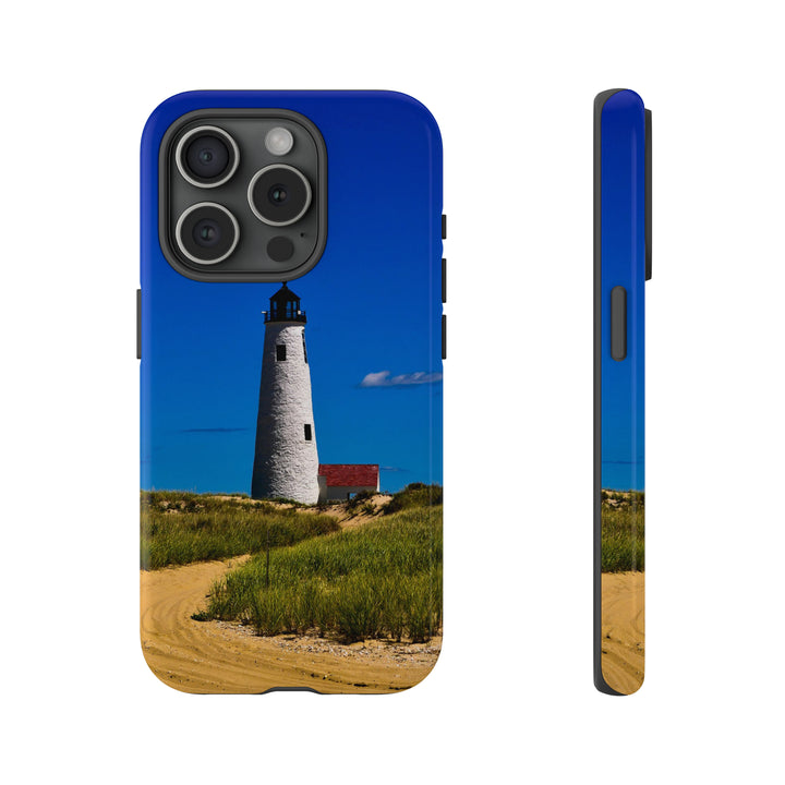 Cute IPhone Case | iPhone 15 Case | iPhone 15 Pro Max Case, Iphone 14 Case, Iphone 14 Pro Max Case IPhone Case for Art Lovers - Beach Lighthouse - Studio40ParkLane