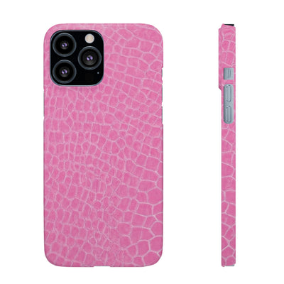 Snap Non Leather Pink Color Pattern Gift for Her Cute Phone Cases for Samsung Galaxy S24, S23, S22, S21, S20, Plus, Ultra, Iphone 16, 15, 14, Pro and Max - Studio40ParkLane