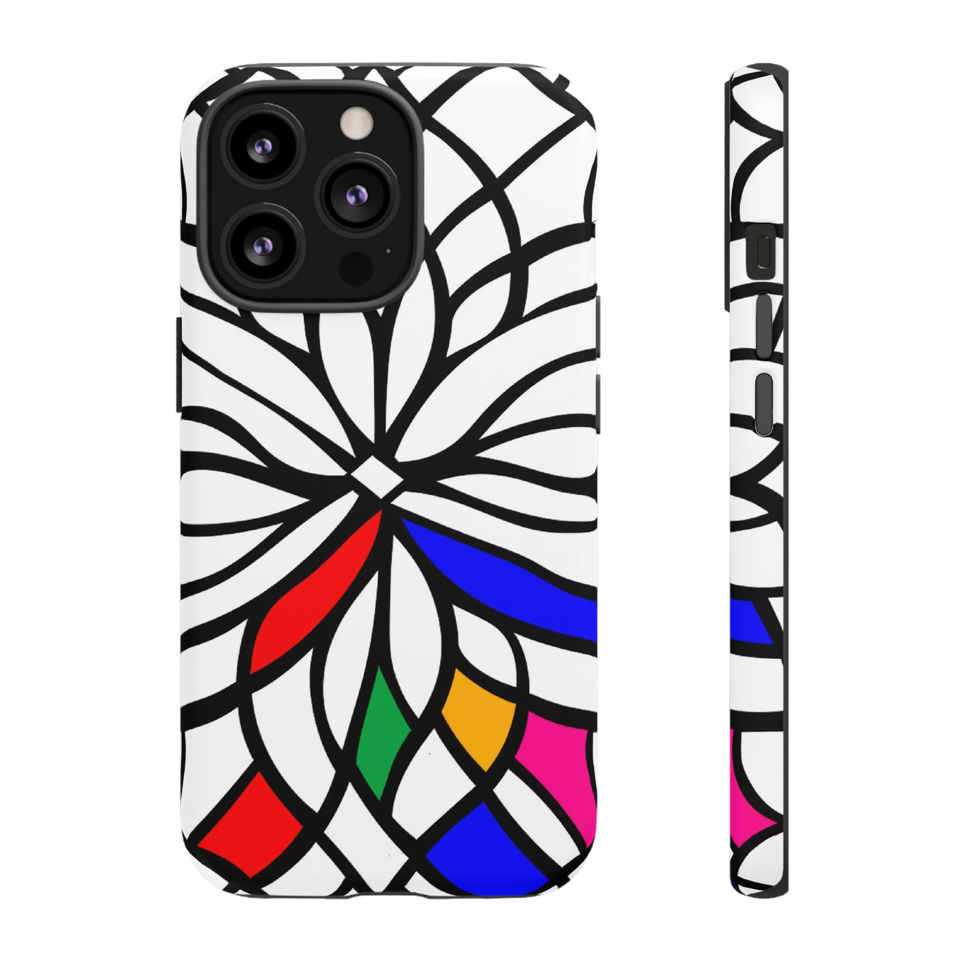 Impact Resistant, Colored Mosaic, Cute Phone Cases for Samsung S24, S23, S22, S21, IPhone 15 pro Iphone 14 pro Iphone 13 IPhone 12 Iphone 11