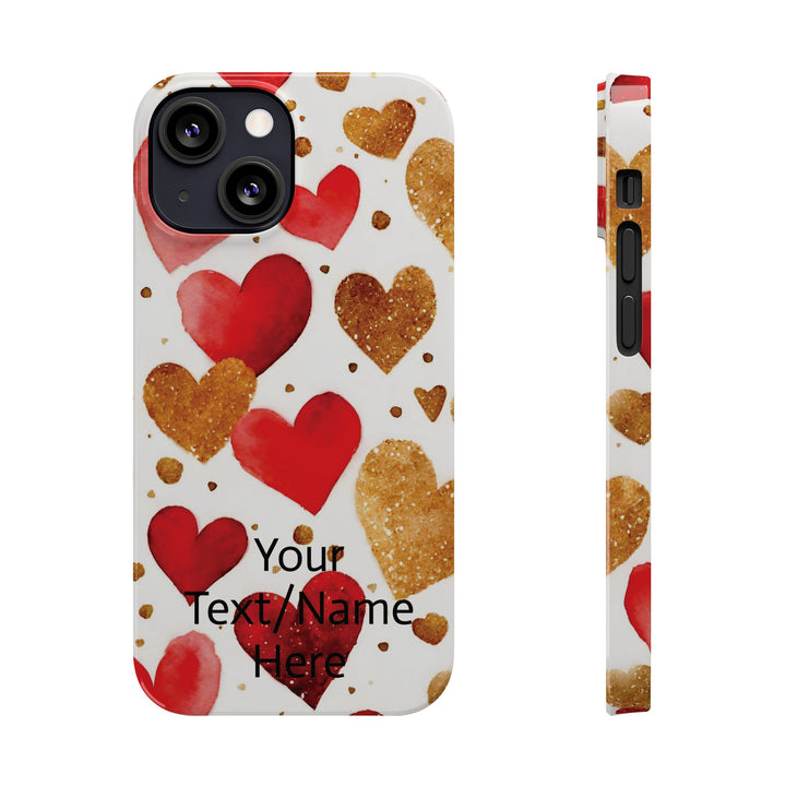 Slim Custom Personalized Valentine Love Gift for Her Cute Phone Cases for Iphone 16 Pro Max | iPhone 15 Case | iPhone 15 Pro Max Case, Iphone 14 - Studio40ParkLane