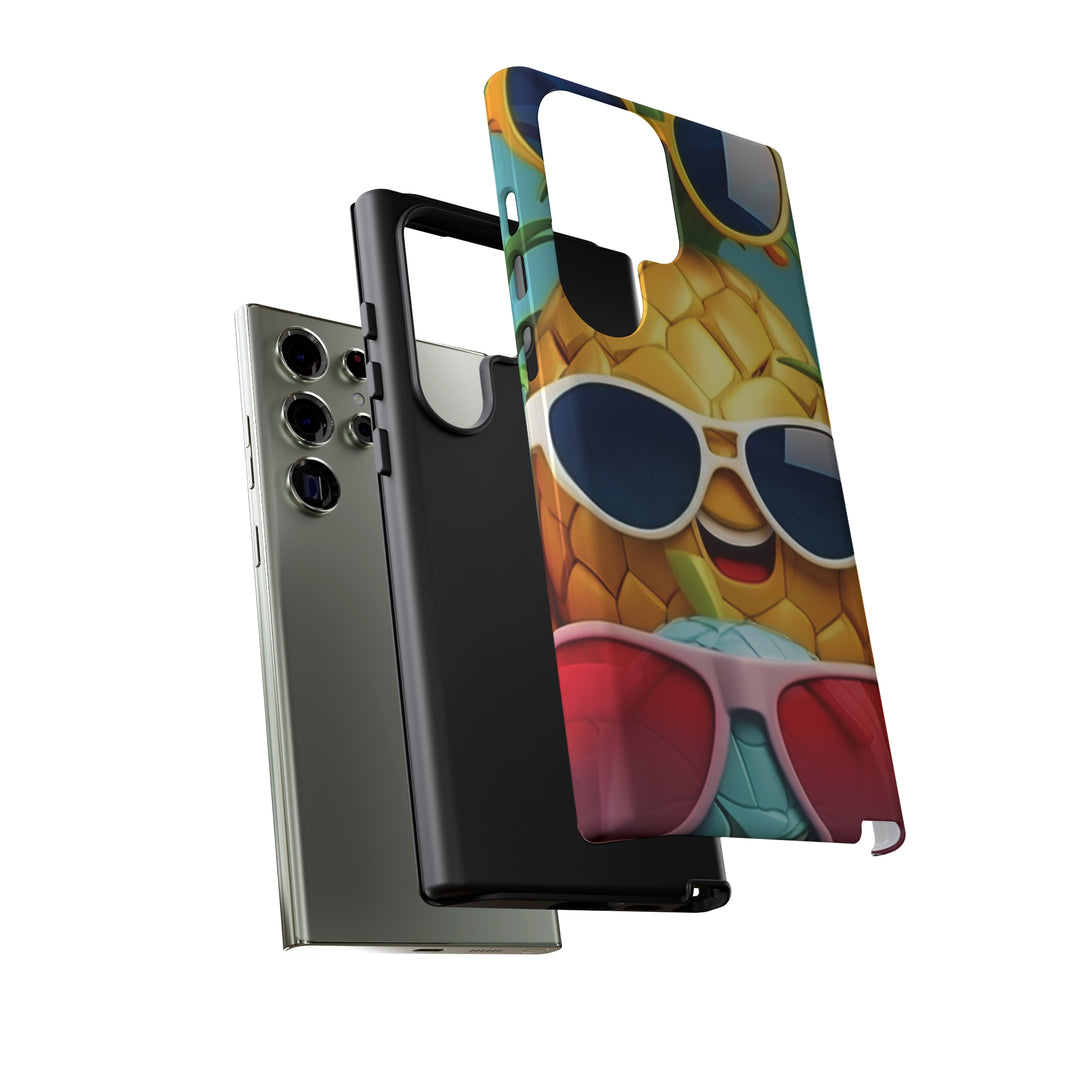 Cute Samsung Phone Case | Aesthetic Samsung Phone Case | Galaxy S23, S22, S21, S20 | Summer Pineapple Fruit, Protective Phone Case - Studio40ParkLane