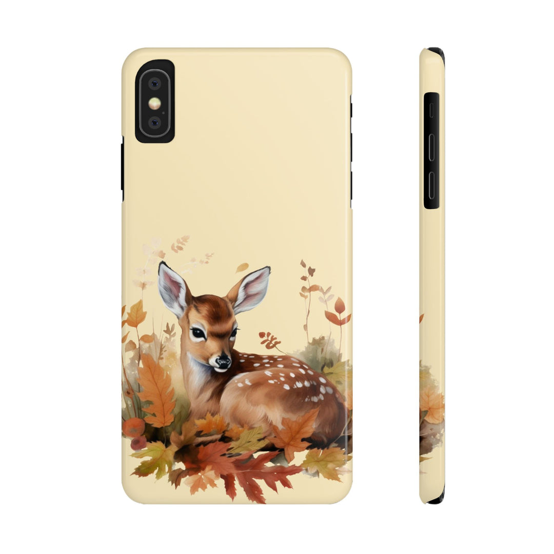 Slim Autumn Fall Deer Gift for Her Cute Phone Cases for Iphone 16 | iPhone 15 Case | iPhone 15 Pro Max Case, Iphone 14, Iphone 14 Pro Max, Iphone 13, Slim - Studio40ParkLane
