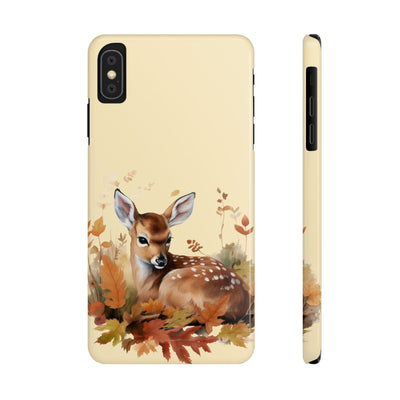 Slim Autumn Fall Deer Gift for Her Cute Phone Cases for Iphone 16 | iPhone 15 Case | iPhone 15 Pro Max Case, Iphone 14, Iphone 14 Pro Max, Iphone 13, Slim