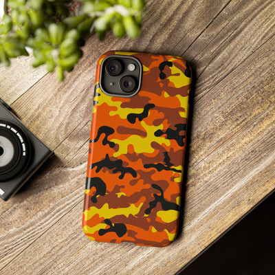 Impact Resistant, Fall camo Camouflage, Cute Phone Cases for Samsung S24, S23, S22, S21, IPhone 15 pro Iphone 14 pro Iphone 13 IPhone 12 Iphone 11