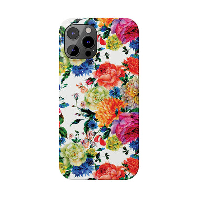 Slim Spring Flowers Gift for Her Cute Phone Cases for Iphone 16 Pro Max | iPhone 15 Case | iPhone 15 Pro Max Case, Iphone 14, 13, 12, 11, 10, 8, 7 - Studio40ParkLane