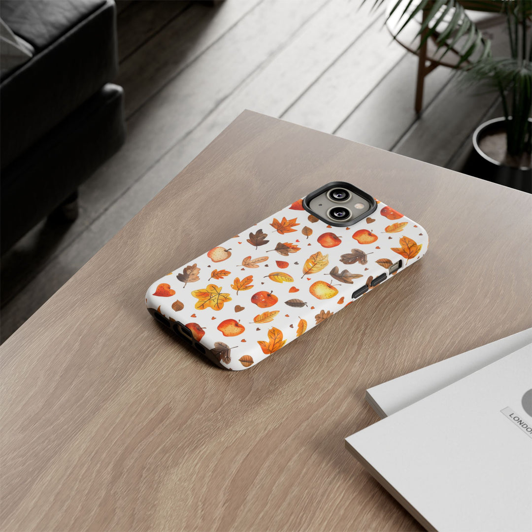 Autumn Fall Leaves Gift for Her Cute Phone Case for, Samsung Galaxy S24, S23, S22, S21, IPhone 16 Case | Iphone 15, Iphone 14, IPhone 13 Case - Studio40ParkLane