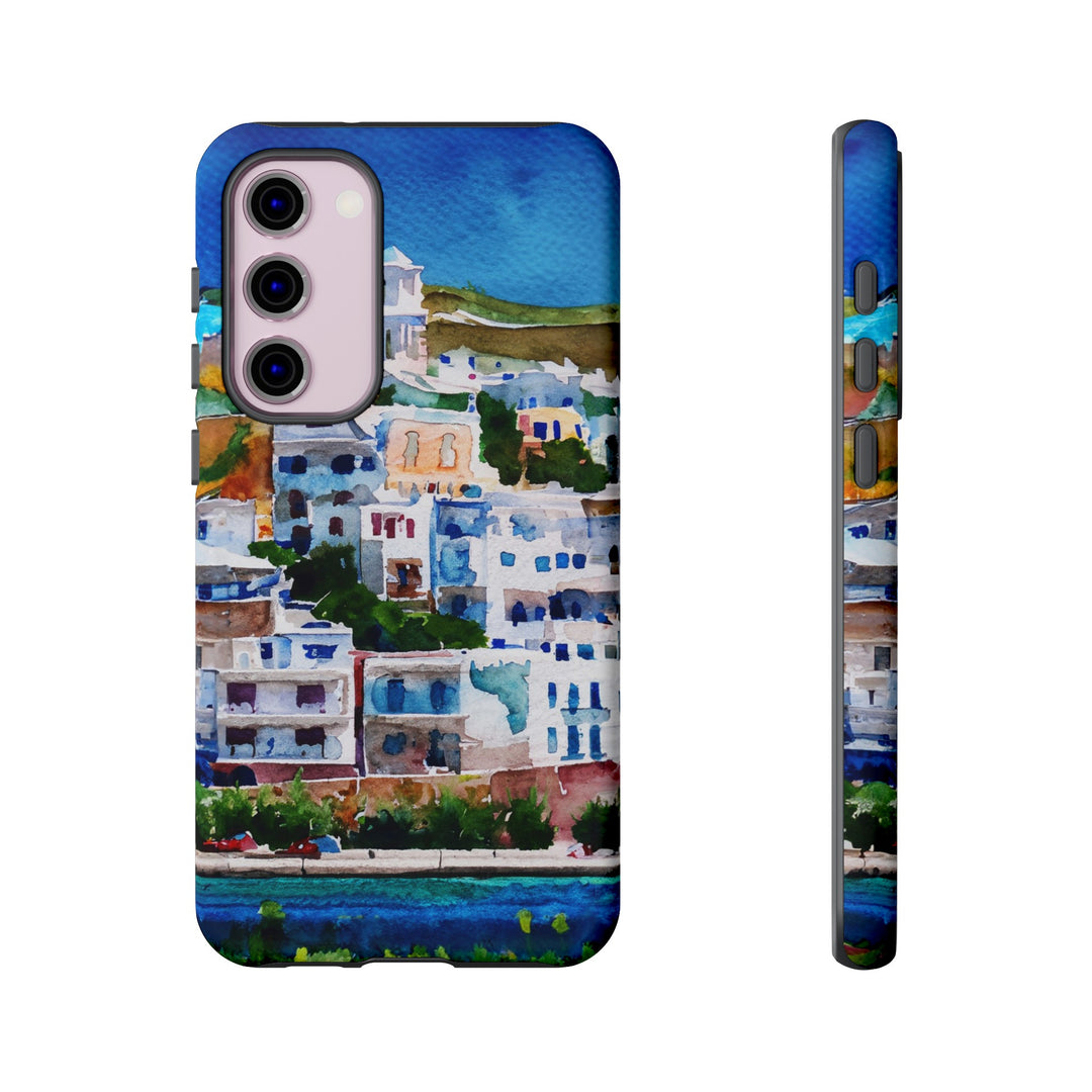Impact Resistant, Greece House, Cute Phone Cases for Samsung S24, S23, S22, S21, IPhone 15 pro Iphone 14 pro Iphone 13 IPhone 12 Iphone 11 - Studio40ParkLane