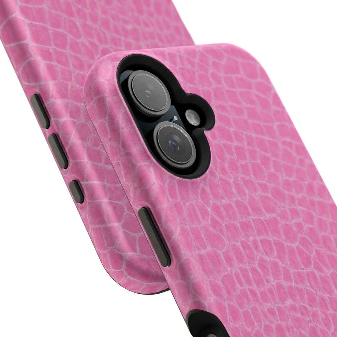 Non Leather Pink Color Pattern Magsafe Cute Phone Case for Iphone Gift for Her, | iPhone 15 Case | iPhone 15 Pro Max Case, Iphone 14, Iphone 14 Pro Max, Iphone 13, Iphone 16 - Studio40ParkLane
