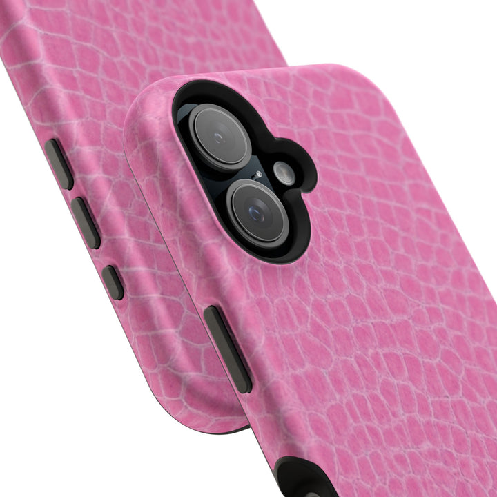 Non Leather Pink Color Pattern Magsafe Cute Phone Case for Iphone Gift for Her, | iPhone 15 Case | iPhone 15 Pro Max Case, Iphone 14, Iphone 14 Pro Max, Iphone 13, Iphone 16 - Studio40ParkLane