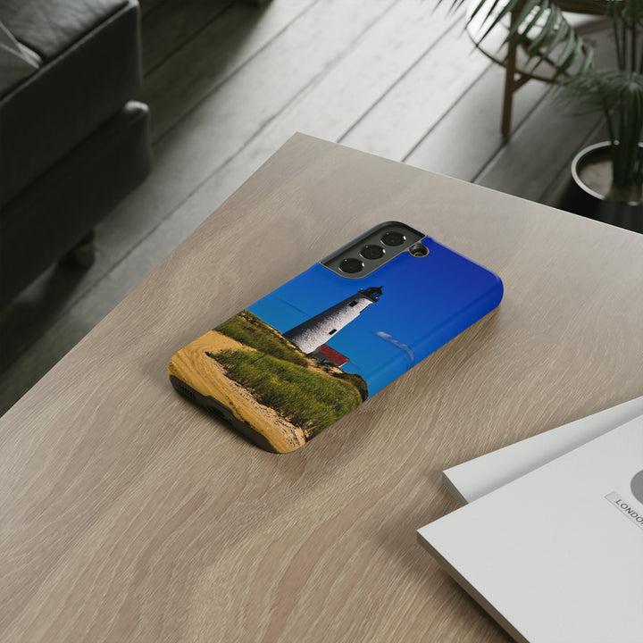 Cute Samsung Phone Case | Aesthetic Samsung Phone Case | Lighthouse Beach | Galaxy S23, S22, S21, S20 | Luxury Double Layer | Cool - Studio40ParkLane