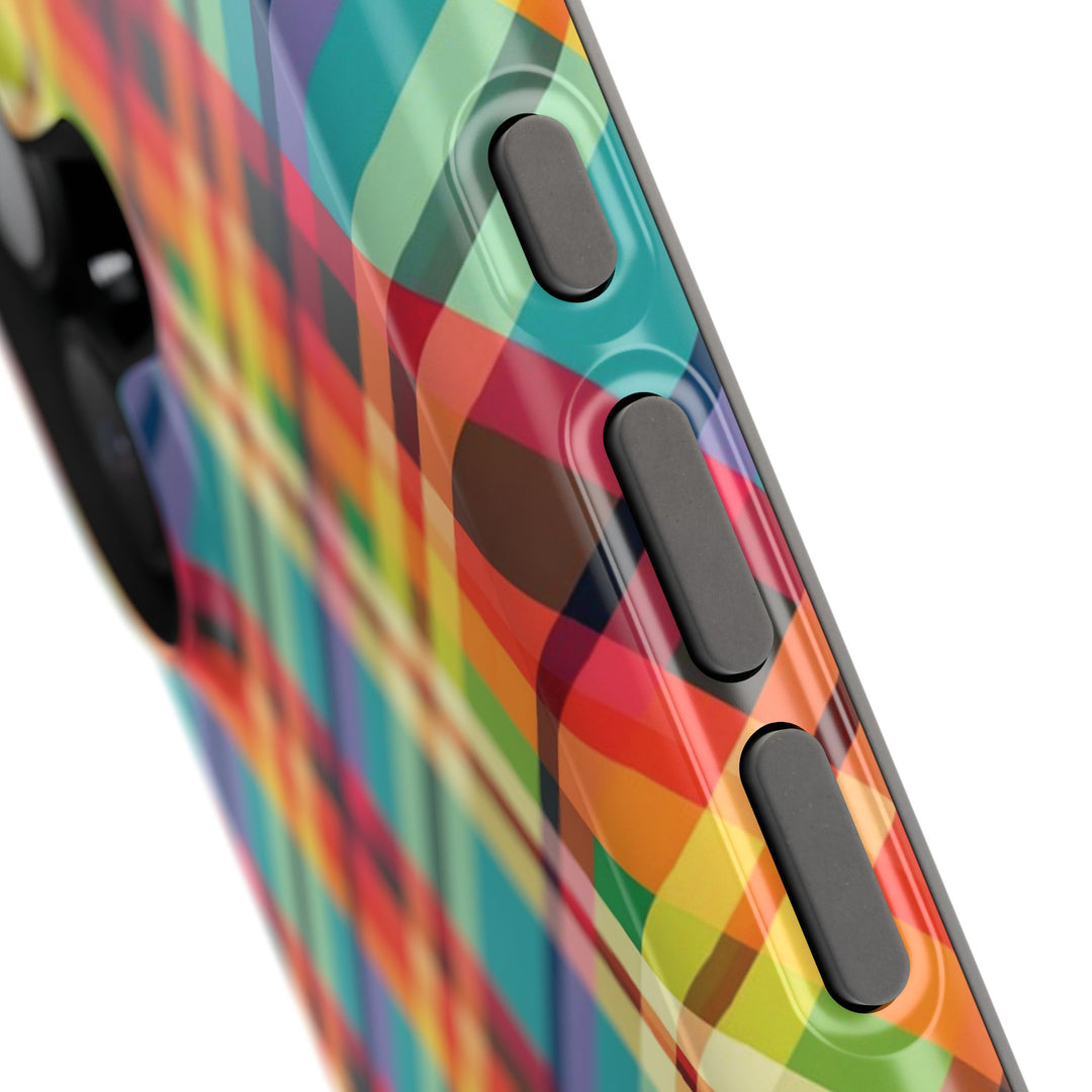 Checkered Plaid Magsafe Gift for Her Cute Phone Case for Iphone, | iPhone 16 | iPhone 15 Pro Max, Iphone 14 Pro Max, 13 12 11 10 9 8 7 - Studio40ParkLane
