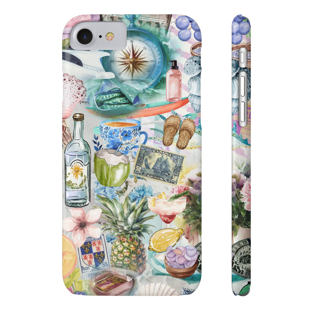 Slim Travel Coquette Collage Slim Cute Phone Cases for Iphone | iPhone 15 Case | iPhone 15 Pro Max Case, Iphone 14, Iphone 14 Pro Max, Iphone 13 - Studio40ParkLane