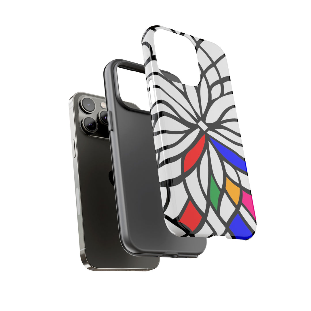 Impact Resistant, Colored Mosaic, Cute Phone Cases for Samsung S24, S23, S22, S21, IPhone 15 pro Iphone 14 pro Iphone 13 IPhone 12 Iphone 11 - Studio40ParkLane