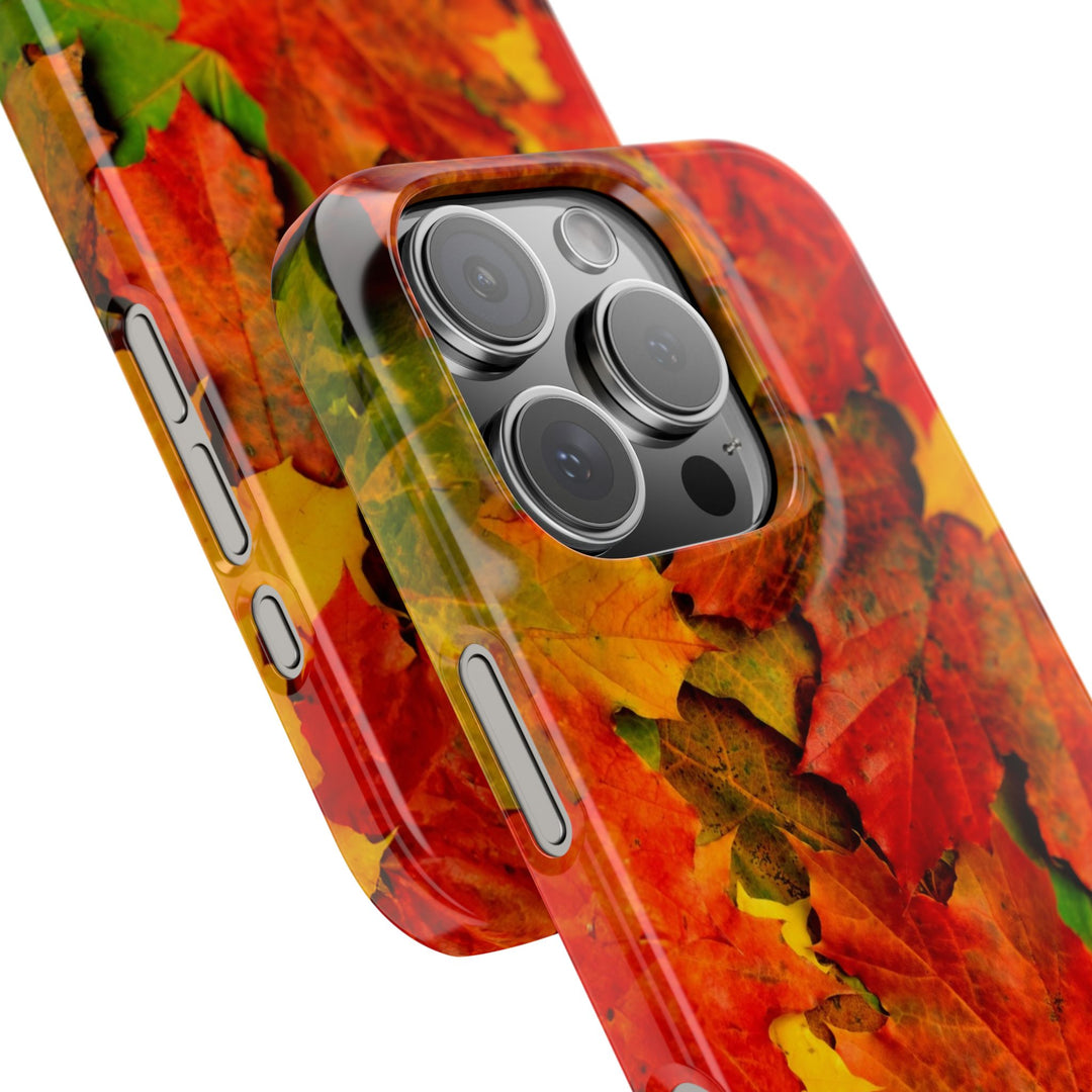 Slim Fall Leaves Slim Cute Phone Cases for Iphone | iPhone 15 Case | iPhone 15 Pro Max Case, Iphone 14, Iphone 14 Pro Max, Iphone 13 - Studio40ParkLane
