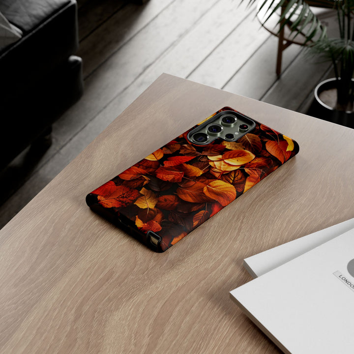 Autumn Fall Leaves Gift for Her Cute Phone Case for, Samsung Galaxy S24, S23, S22, S21, IPhone 16 Case | Iphone 15, Iphone 14, IPhone 13 Case - Studio40ParkLane