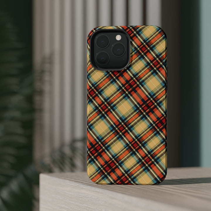 Checkered Plaid Magsafe Gift for Her Cute Phone Case for Iphone, | iPhone 16 | iPhone 15 Pro Max, Iphone 14 Pro Max, 13 12 11 10 9 8 7 - Studio40ParkLane