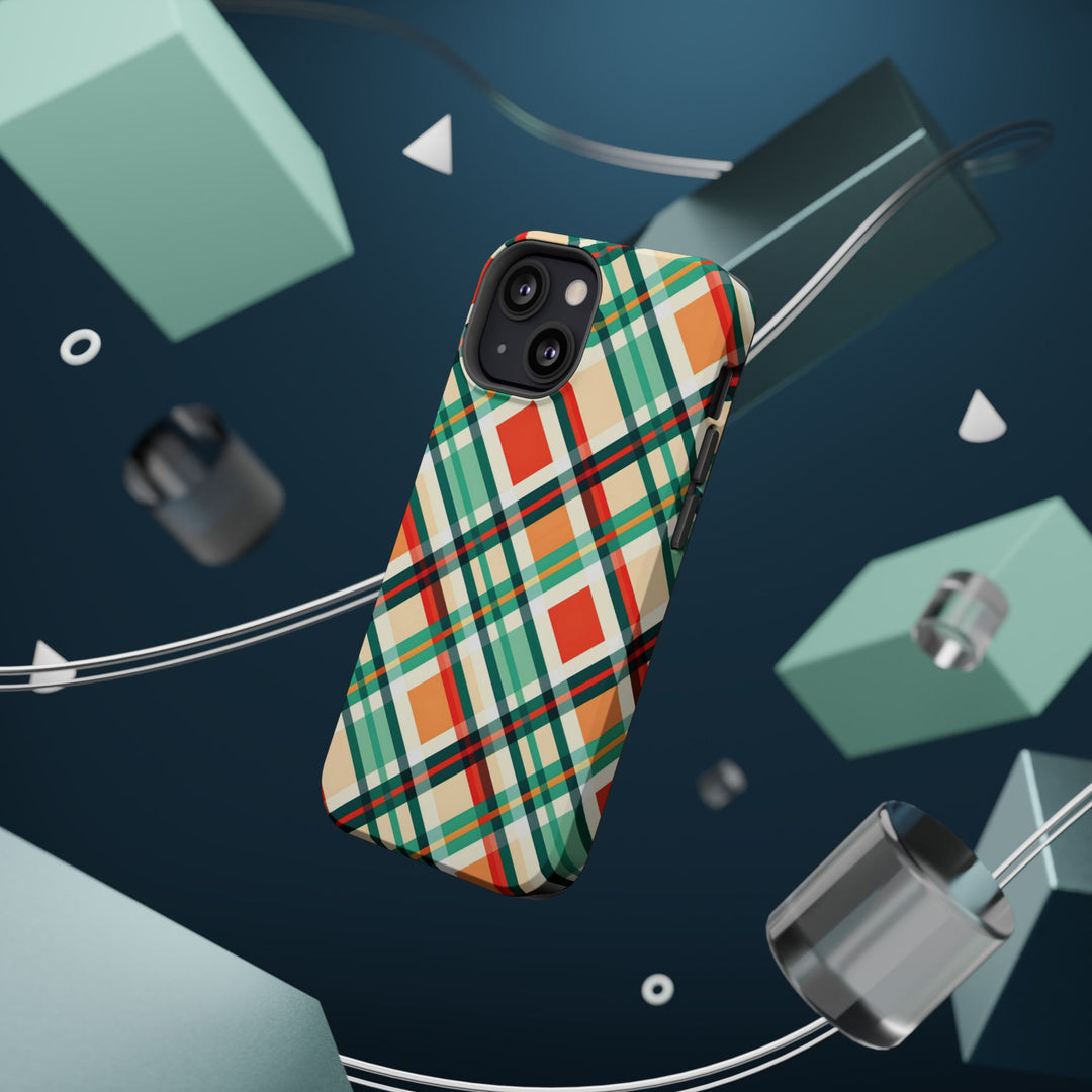 Checkered Plaid Magsafe Gift for Her Cute Phone Case for Iphone, | iPhone 16 | iPhone 15 Pro Max, Iphone 14 Pro Max, 13 12 11 10 9 8 7 - Studio40ParkLane