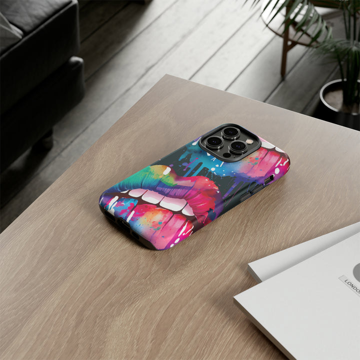 Cute IPhone Case | iPhone 15 Case | iPhone 15 Pro Max Case, Iphone 14 Case, Iphone 14 Pro Max Case IPhone Case for Art Lovers, Lips Smile - Studio40ParkLane