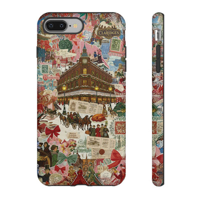 Aesthetic Tough London Coquette Collage Premium Phone Case - For iPhone 17 Pro Max iPhone 16 Pro iPhone 15 Iphone 14 Plus 13 Pro 12 11 10 XR - Studio40ParkLane