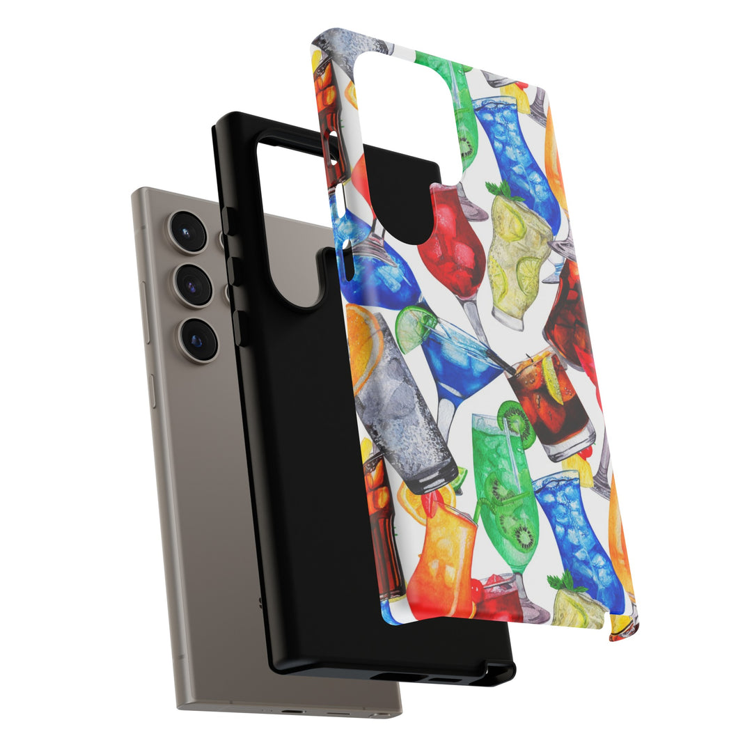 Cute Samsung Case | Cool Iphone Case | Summer Fruit Cocktail, Samsung S24, S23, S22, S21, IPhone 15 Case | Iphone 14 Case, Iphone 13 Case - Studio40ParkLane