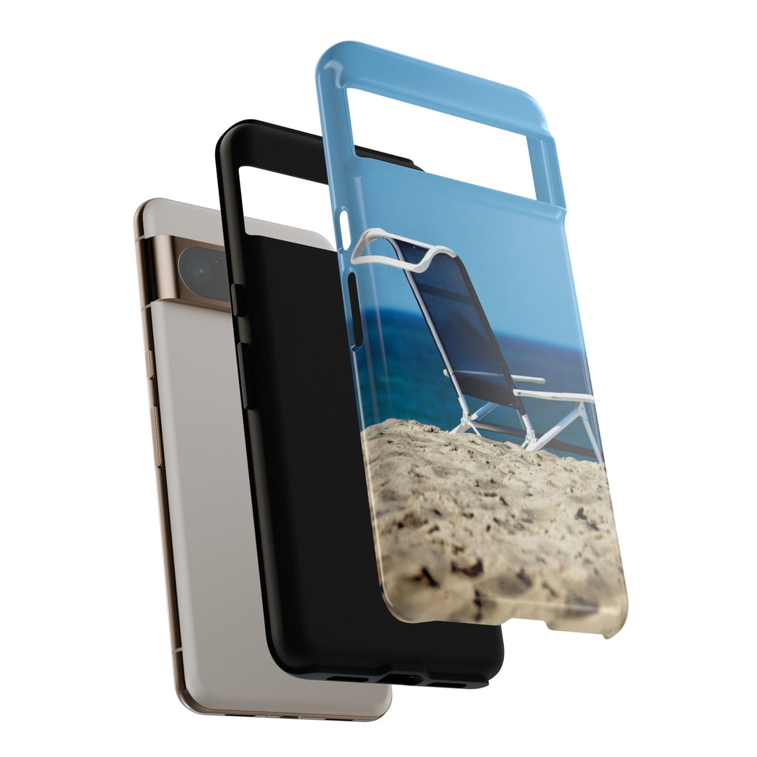 Cute Samsung Case | Cool Iphone Case | Summer Blue Beach Chair, Samsung S24, S23, S22, S21, IPhone 15 Case | Iphone 14 Case, Iphone 13 Case - Studio40ParkLane