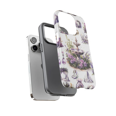 Impact Resistant, Lavender Wedding, Cute Phone Cases for Samsung S24, S23, S22, S21, IPhone 15 pro Iphone 14 pro Iphone 13 IPhone 12 Iphone 11