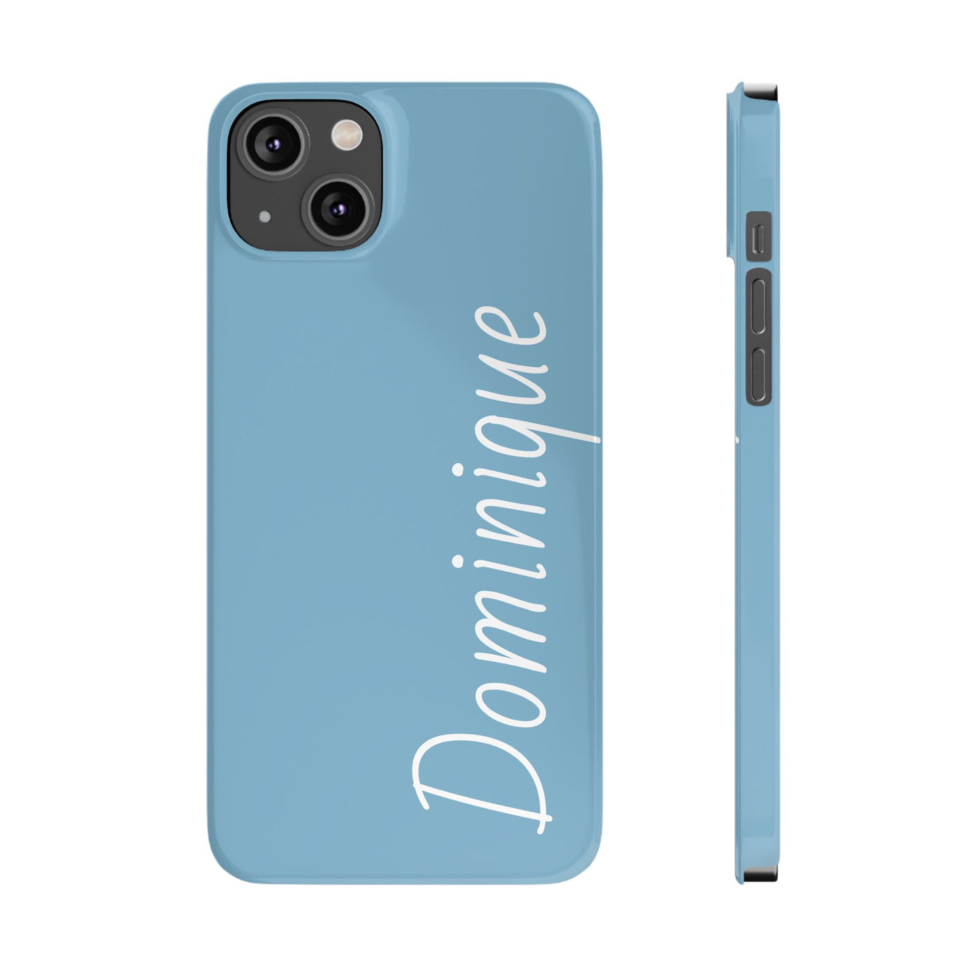 Personalized Initial Name Custom Slim Phone Cases for Iphone 16 Pro Max | iPhone 15 Case | iPhone 15 Pro Max Case, Iphone 14, 13, 12, 11, 10, 8, 7 - Studio40ParkLane