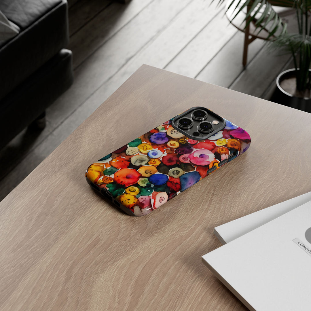 Impact Resistant, Fall Colors Buttons, Cute Phone Cases for Samsung S24, S23, S22, S21, IPhone 15 pro Iphone 14 pro Iphone 13 IPhone 12 Iphone 11 - Studio40ParkLane