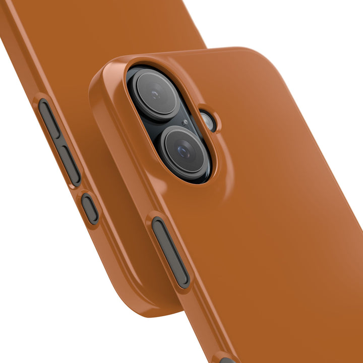 Slim Red Rust Brown Gift for Her Aesthetic Cute Phone Case for Iphone 16 - | iPhone 15 Pro Max Case | iPhone 14 Case 13 12 11 10 9 8 7 - Studio40ParkLane