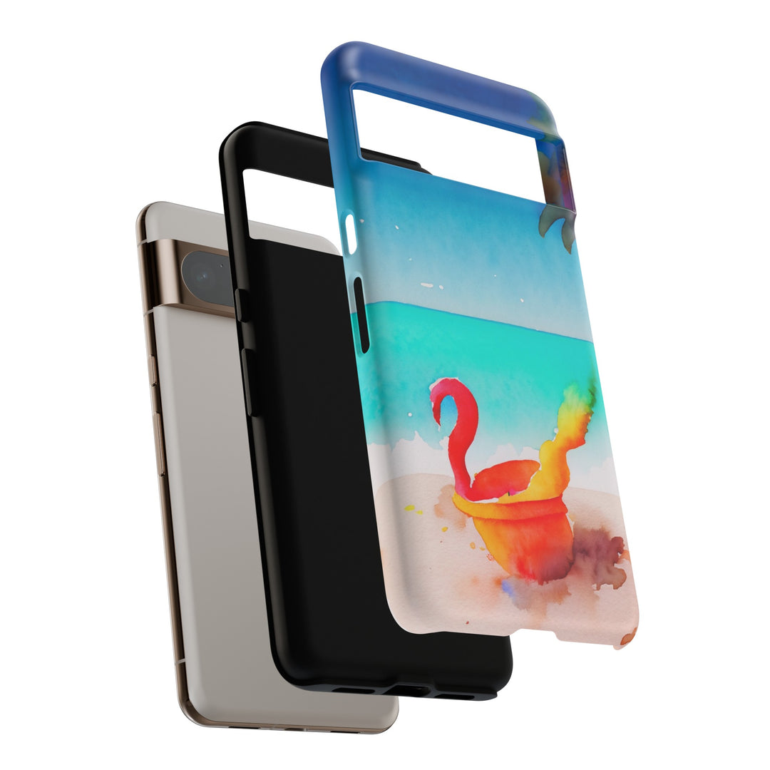 Cute Samsung Case | Cool Iphone Case | Summer Colorful Beach Bucket, Samsung S24, S23, S22, S21, IPhone 15 Case | Iphone 14 Case, Iphone 13 Case - Studio40ParkLane