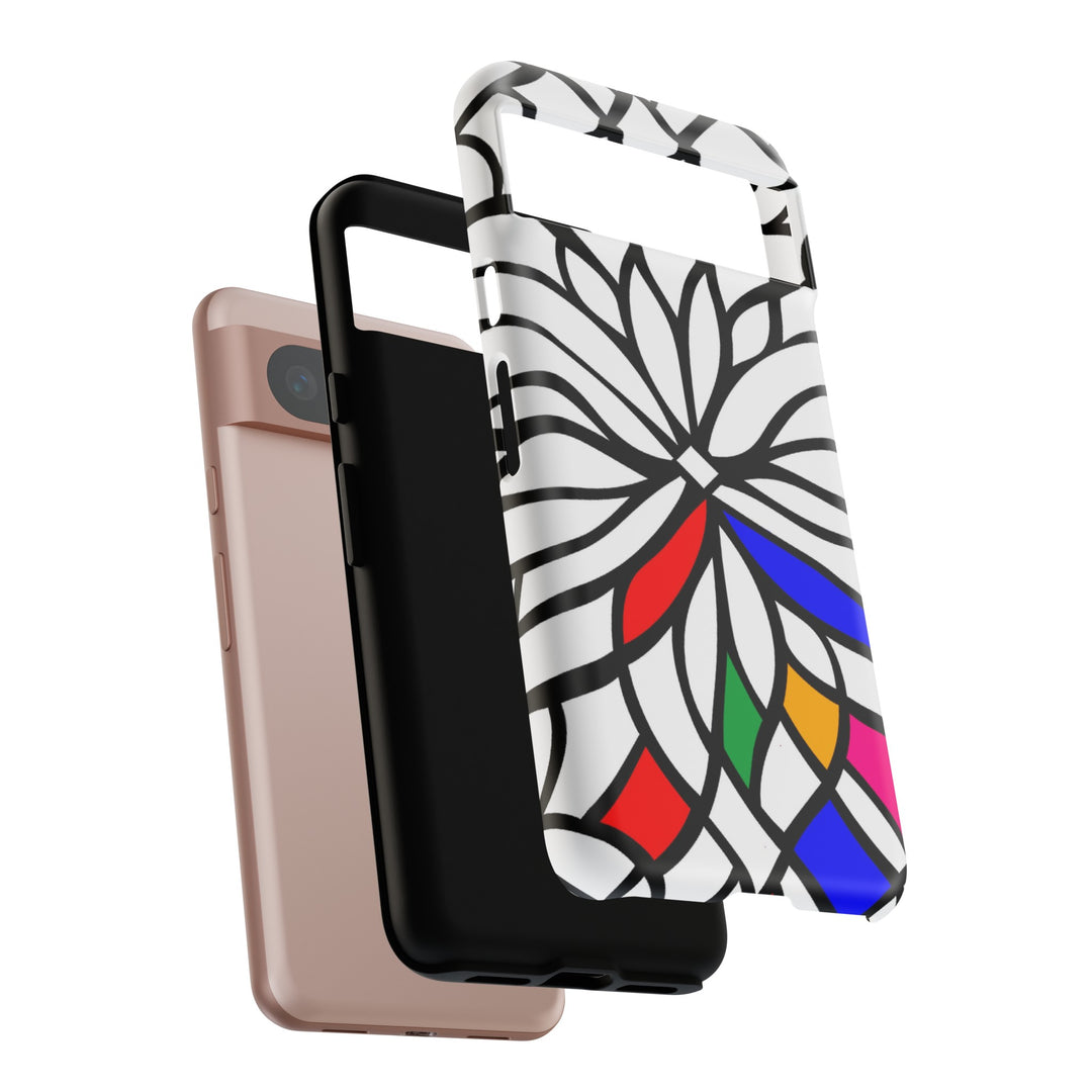 Impact Resistant, Colored Mosaic, Cute Phone Cases for Samsung S24, S23, S22, S21, IPhone 15 pro Iphone 14 pro Iphone 13 IPhone 12 Iphone 11 - Studio40ParkLane