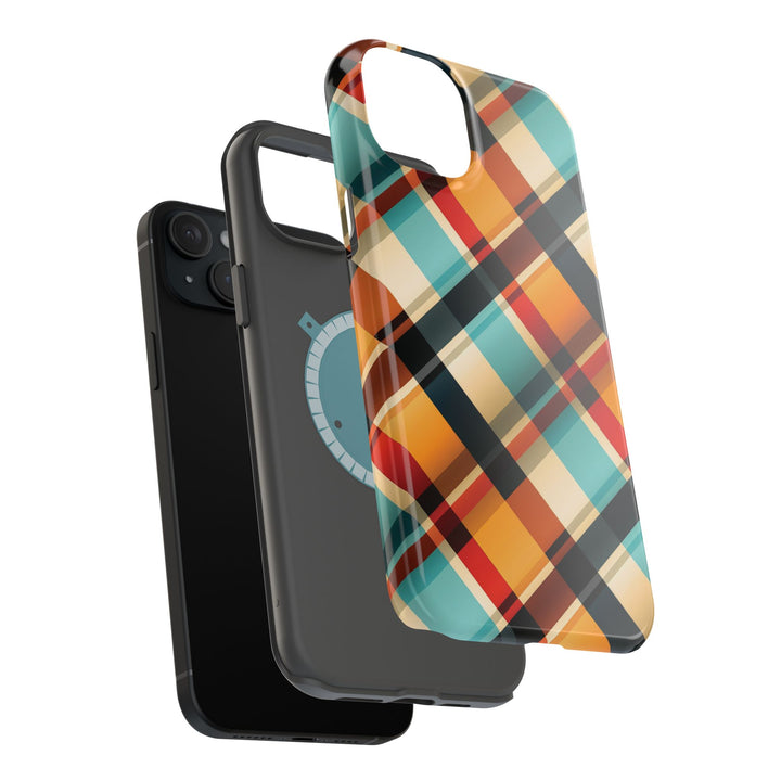 Checkered Plaid Magsafe Gift for Her Cute Phone Case for Iphone, | iPhone 16 | iPhone 15 Pro Max, Iphone 14 Pro Max, 13 12 11 10 9 8 7 - Studio40ParkLane