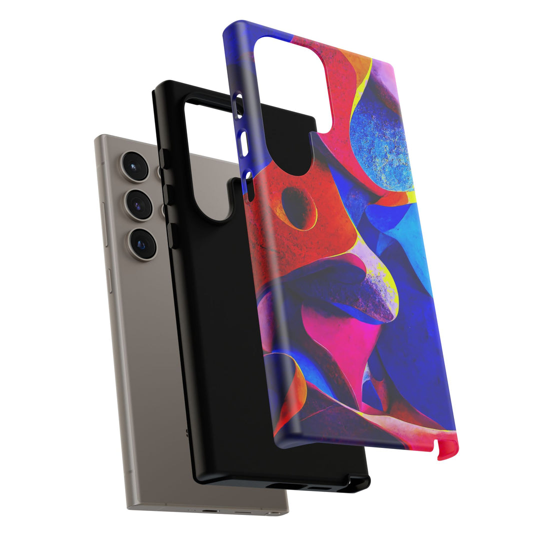 Impact Resistant, Abstract Shapes, Cute Phone Cases for Samsung S24, S23, S22, S21, IPhone 15 pro Iphone 14 pro Iphone 13 IPhone 12 Iphone 11 - Studio40ParkLane