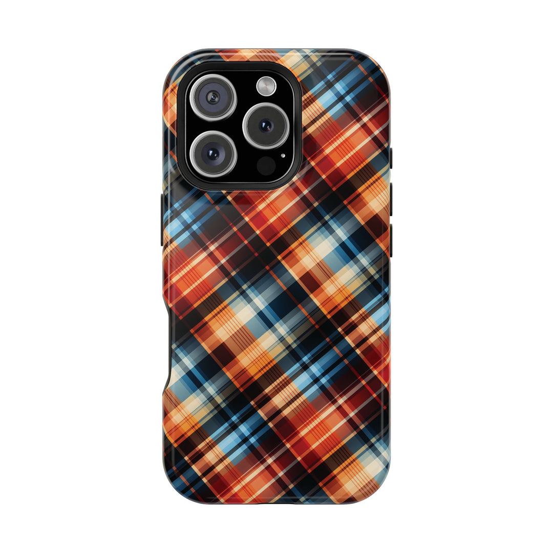 Checkered Plaid Magsafe Gift for Her Cute Phone Case for Iphone, | iPhone 16 | iPhone 15 Pro Max, Iphone 14 Pro Max, 13 12 11 10 9 8 7 - Studio40ParkLane