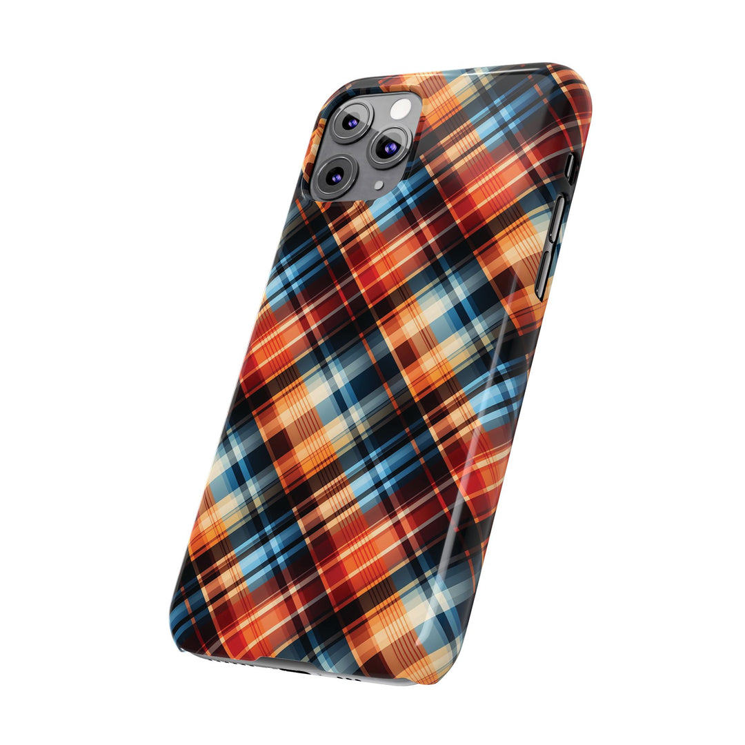 Slim Checkered Plaid Gift for Her Cute Phone Cases for Iphone 16 Pro Max | iPhone 15 Case | iPhone 15 Pro Max Case, Iphone 14, 13, 12, 11, 10, 8, 7 - Studio40ParkLane