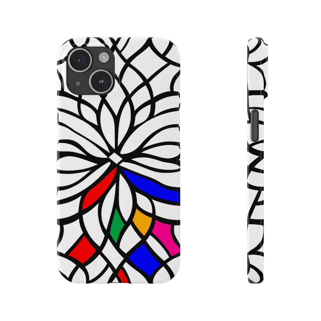 Slim Cute Phone Cases for Iphone | iPhone 15 Case | iPhone 15 Pro Max Case, Iphone 14, Iphone 14 Pro Max, Iphone 13, Colored Spider Web - Studio40ParkLane