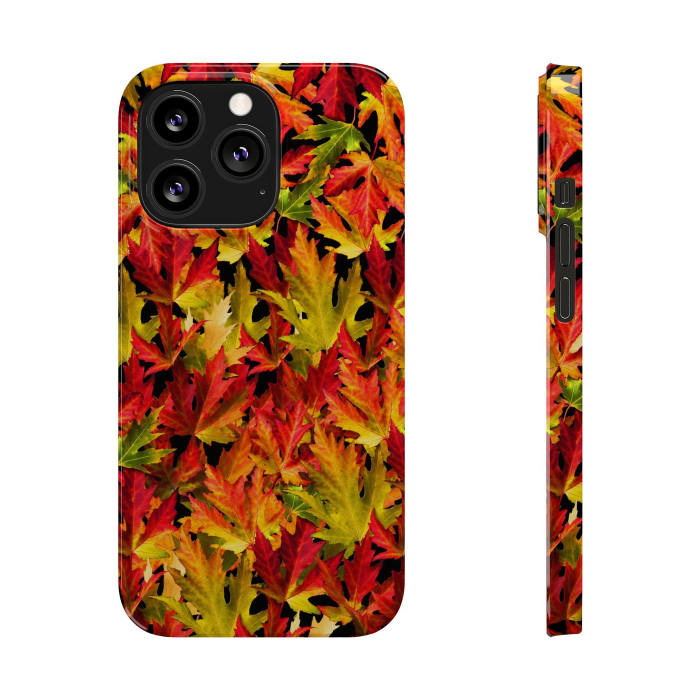 Slim Fall Leaves Slim Cute Phone Cases for Iphone  | iPhone 15 Case | iPhone 15 Pro Max Case, Iphone 14, Iphone 14 Pro Max, Iphone 13