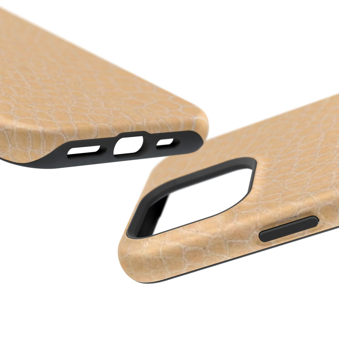 Non Leather Beige Color Pattern Magsafe Cute Phone Case for Iphone Gift for Her, | iPhone 15 Case | iPhone 15 Pro Max Case, Iphone 14, Iphone 14 Pro Max, Iphone 13, Iphone 16 - Studio40ParkLane