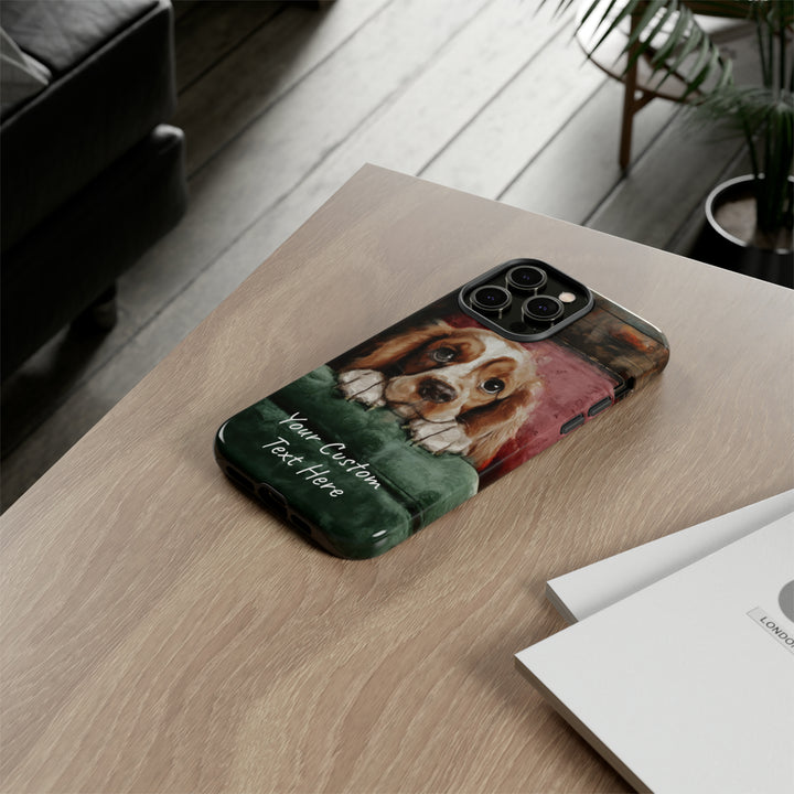 Personalize this Cute IPhone Case | Cocker Spaniel iPhone Case, iPhone 15 Case | iPhone 15 Case, Iphone 14 Case, Iphone 14 Pro Max Case - Studio40ParkLane