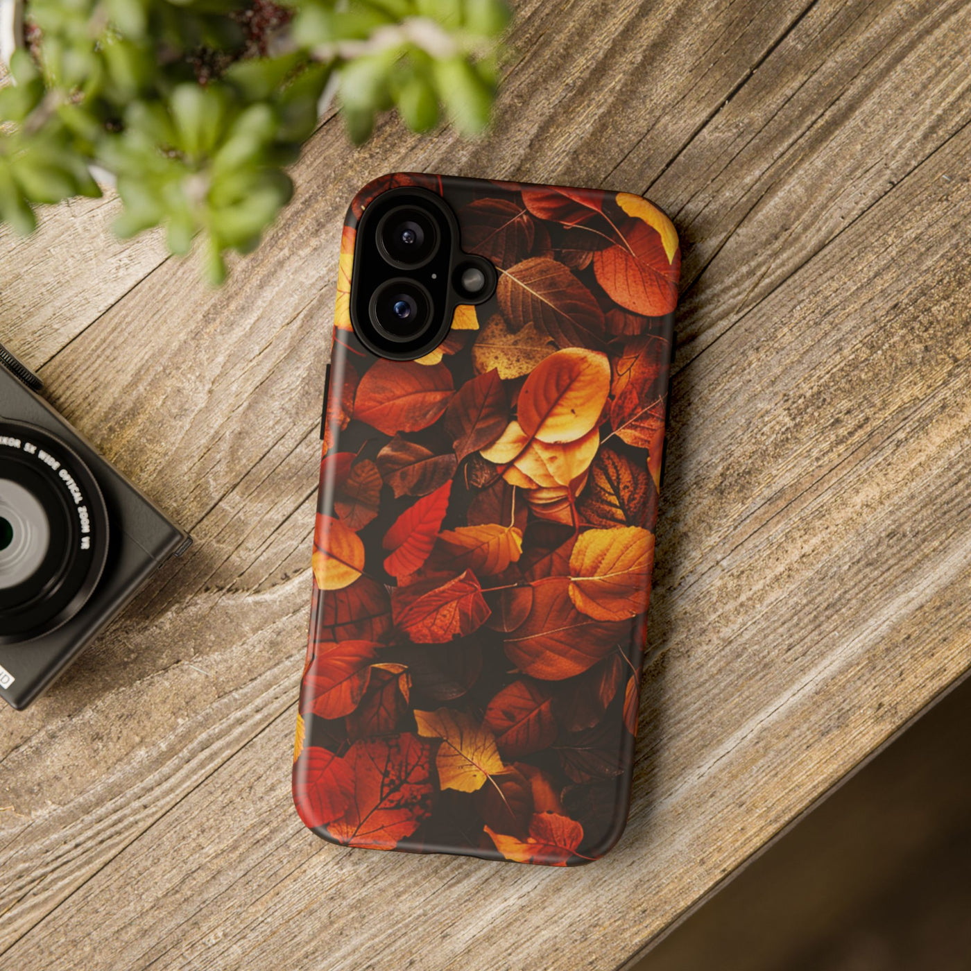 Autumn Fall Leaves Gift for Her Cute Phone Case for, Samsung Galaxy S24, S23, S22, S21, IPhone 16 Case | Iphone 15, Iphone 14, IPhone 13 Case